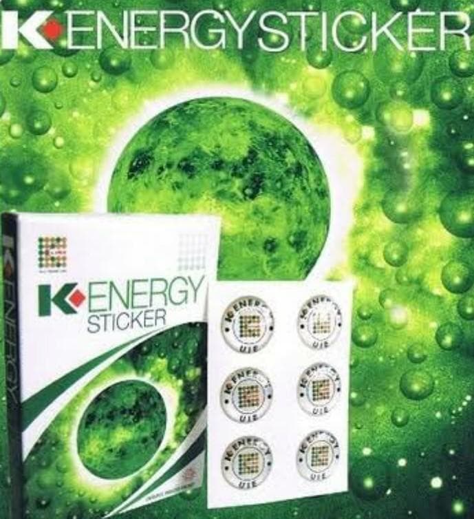 K-Energy Sticker (anti radiasi gadgetelektronik dll)