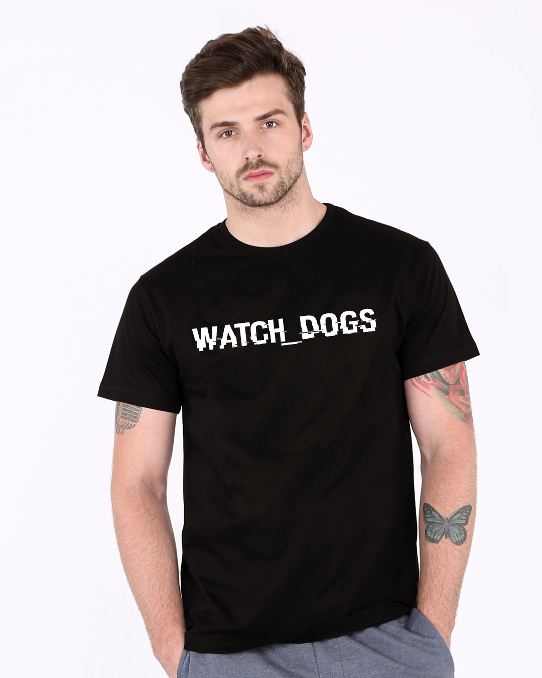 Kaos Watch Dogs - Hitam 