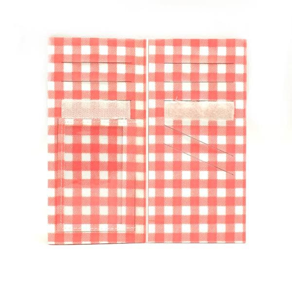 Dompet Kertas Long Gingham / Long Gingham Paper Waller