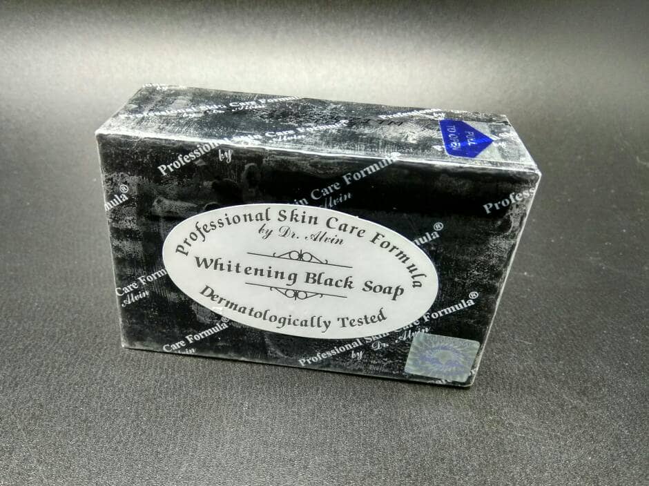 Jual Whitening Black Soap Dr Alvin 135gr harga murah