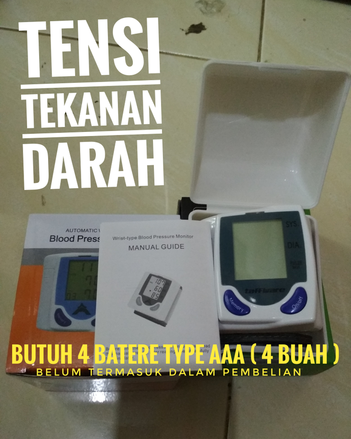Alat Ukur Tekanan Darah  Tensi Digital Elektronik Murah - Best Seller