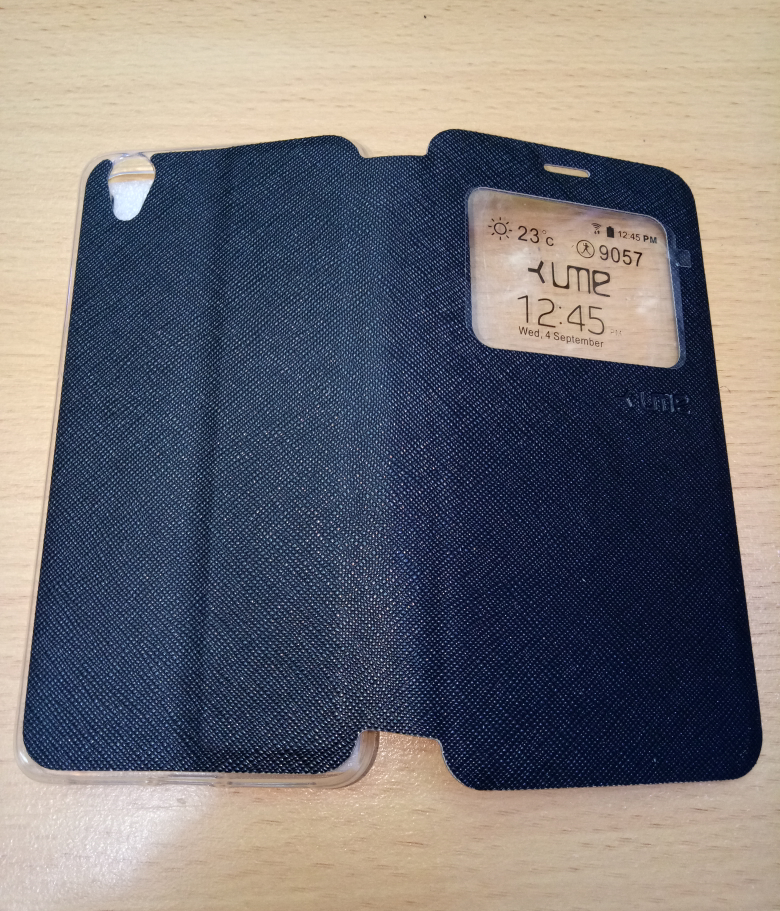 Jual Sarung buku flip cover Oppo A37 / Neo 9 - Ume Classic - Black Coffee
