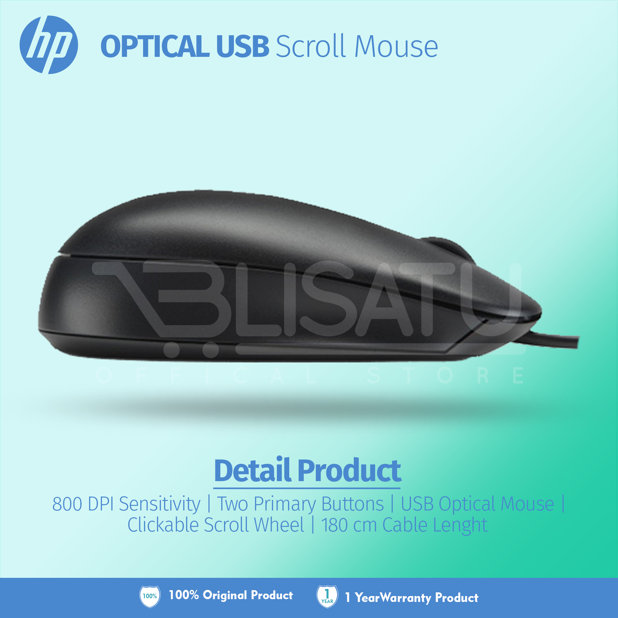 Jual Mouse Usb Hp Original New BLANJA Mouse Usb Hp Original New Blanja