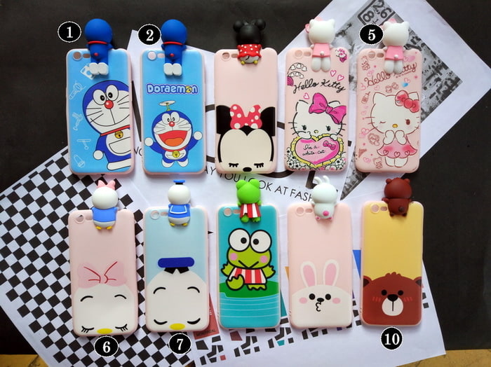 Case OPPO Neo 9 A37 3D DISNEY TOKYO Soft Silicone Back Cover Casing