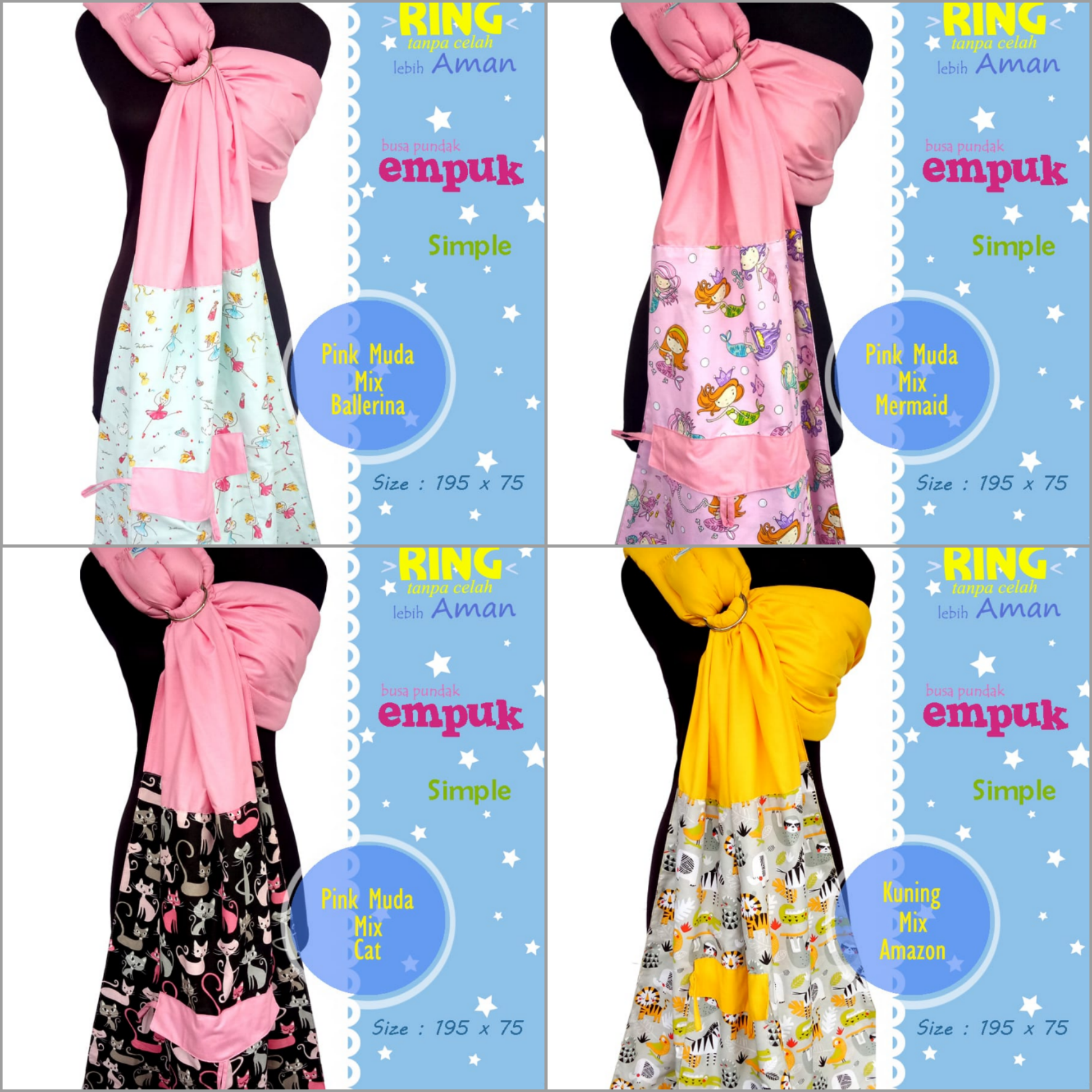 ... Al Ring Sling Ringsling Gendongan Bayi Full Motif. Source · 16711316_e576f604-c895-44f5-bceb-ea912babeb74_1773_1773.jpg