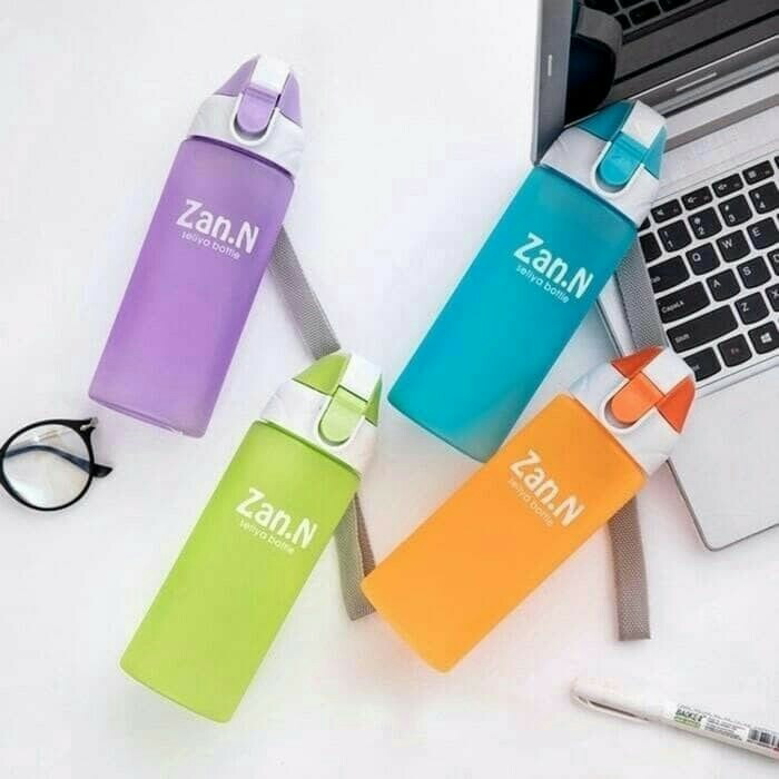 Botol Minum Zan.n Seliya Bottle Bekal Minuman 500 Ml Peralatan Dapur