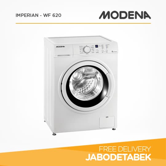 MODENA - Mesin Cuci 6Kg - IMPERIAN - WF 620 (Putih)