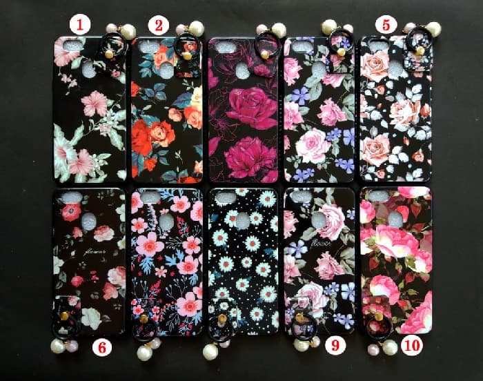 Case Oppo A39 A57 Flower CK iRing Bling Crystal Diamond Cover Casing