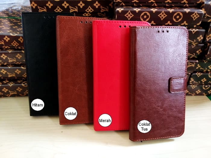 Xiaomi Redmi 5X A1 Flip Case Wallet Leather Kulit Cover Stand Casing
