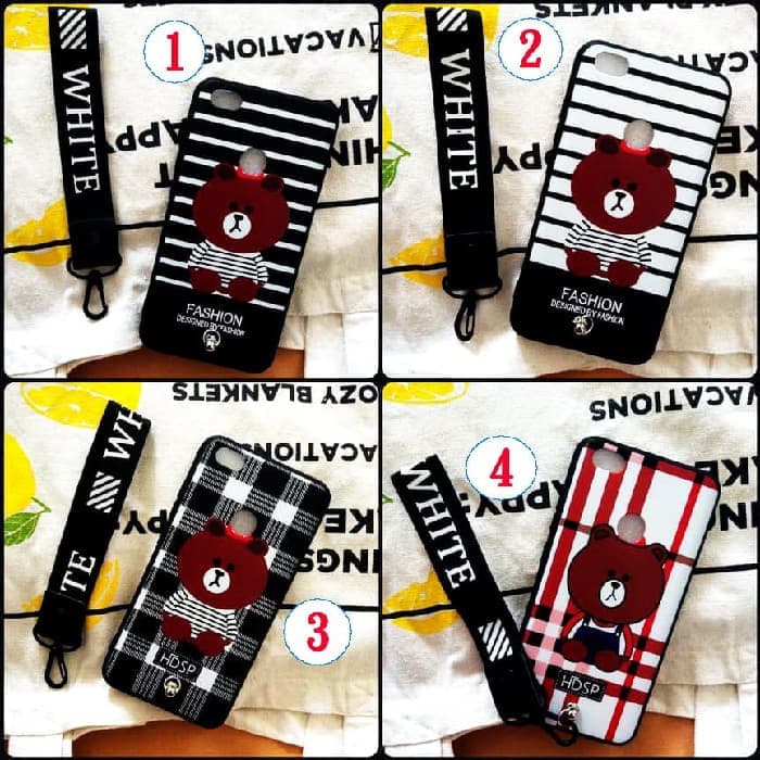 Samsung Galaxy Grand Prime Case Teddy Brown Fazo Soft Silicone Casing