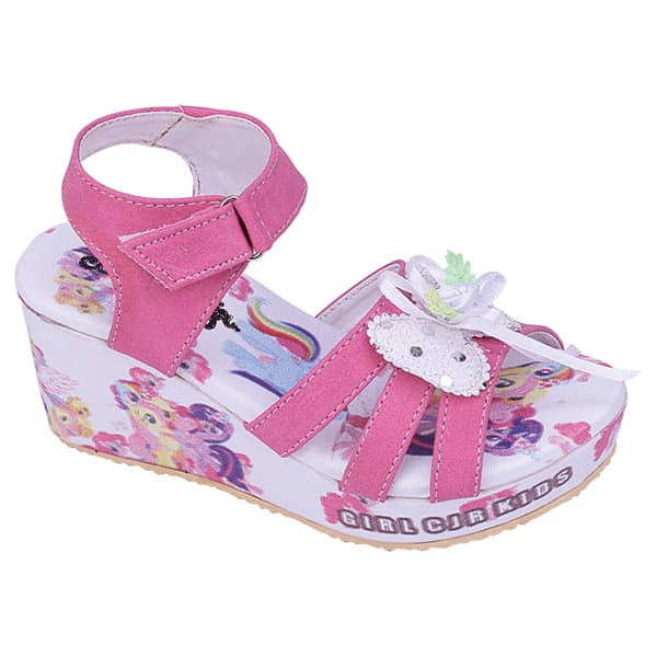 Sandal Anak Perempuan Wedges Pesta Pita Keren Nyaman, Cjr19 215