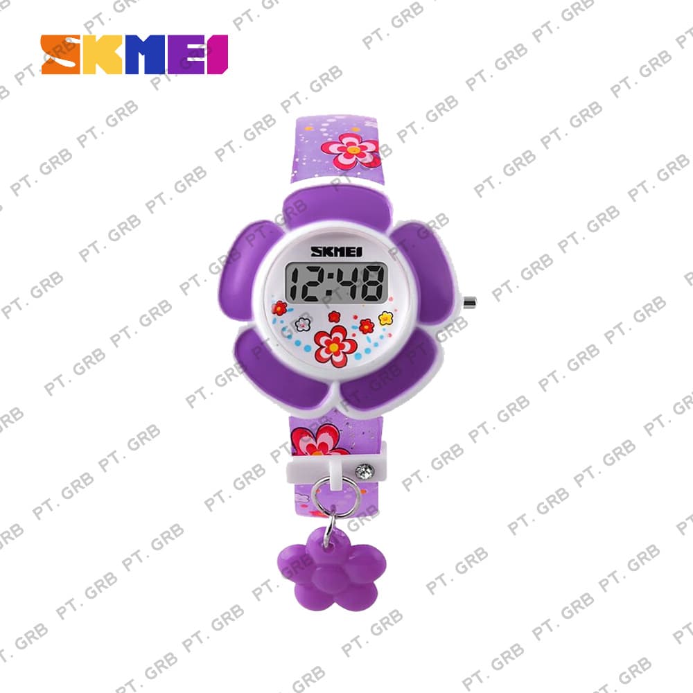 Jam Tangan Anak Wanita Digital SKMEI 1144 Purple Water Resistant 50M