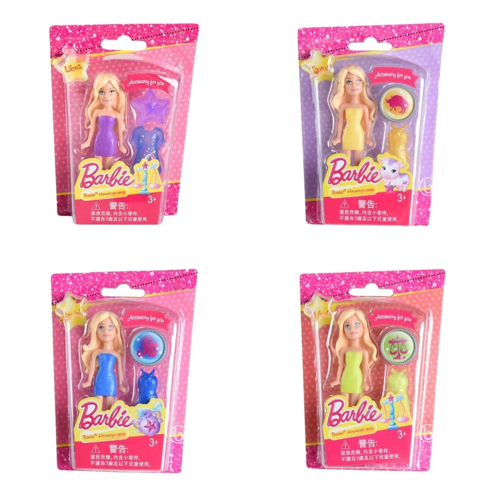 Barbie Mini Horoscope Series Mainan Boneka Mattel