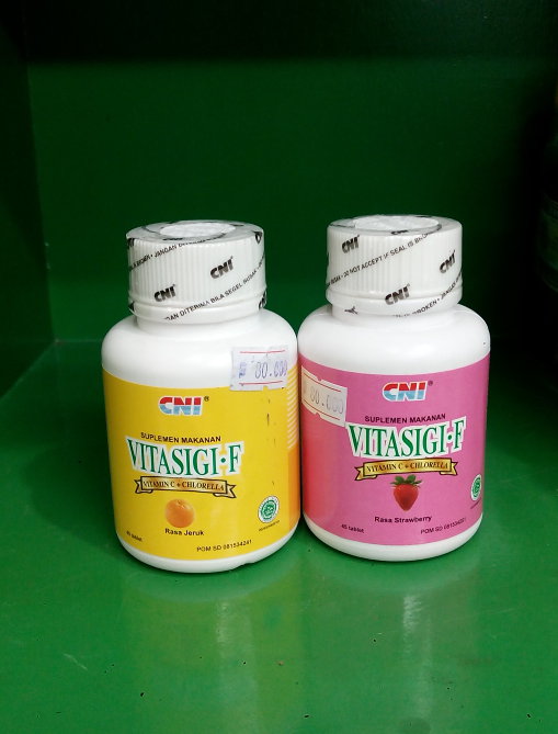 Vitasigi-F CNI (rasa Strawberry dan jeruk