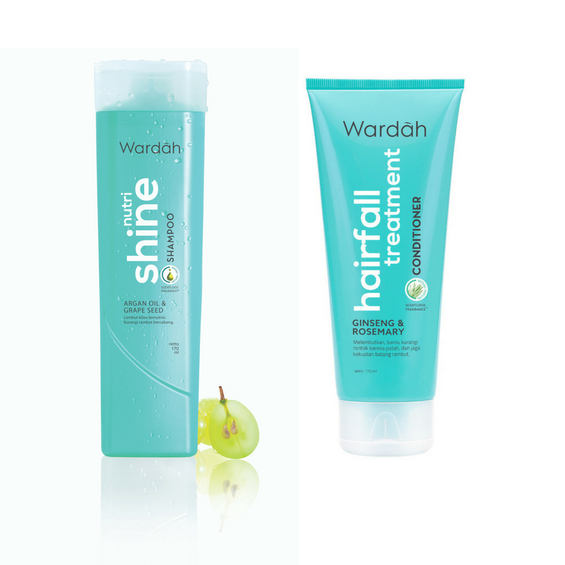 Nutrishine Shampoo + Hairfall Treatment Conditioner