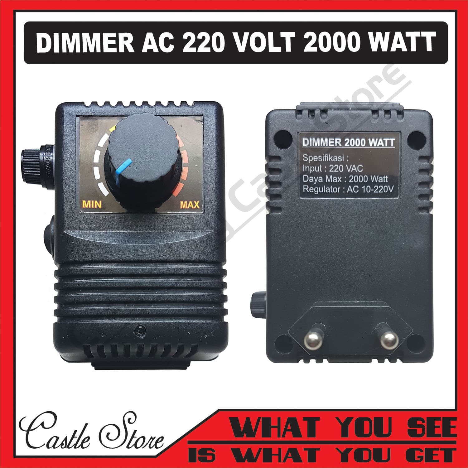 Pengendali Kecepatan Source · Jual Pengatur Kecepatan Dimmer Ac 220 Volt 2000 Watt .