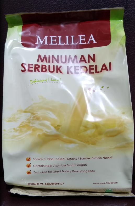 Susu soya kedelai organik Melilea