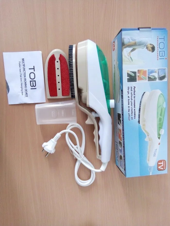 SETRIKA MINI SETRIKA UAP TOBI STEAM WAND TOBI TRAVEL STEAMER