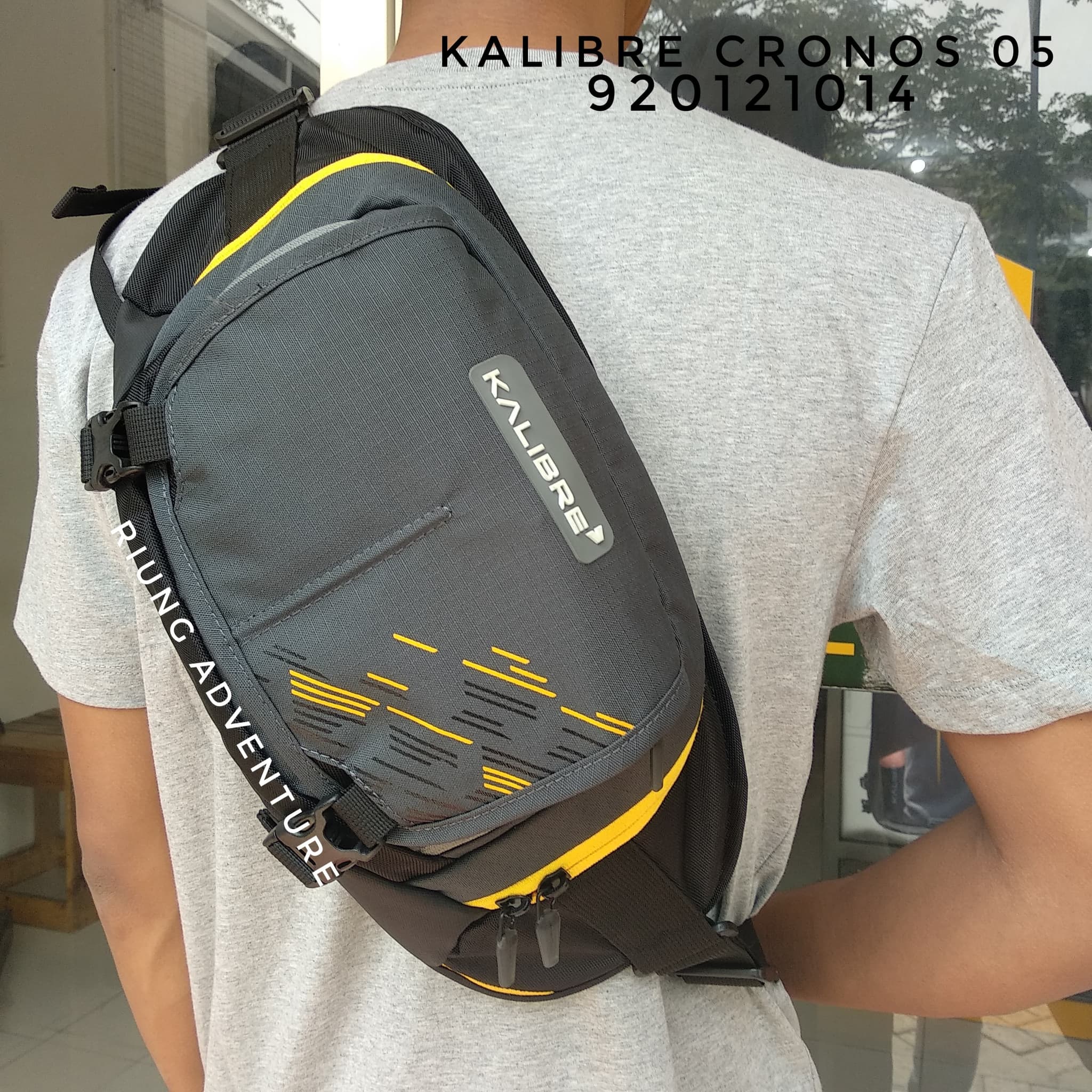 Jual Tas Selempang Pria Waist Bag Sling Bag Kalibre Cronos 05 Jual Tas Selempang Pria Waist Bag Sling Bag Kalibre Cronos 05 Ori As Riung Adventure