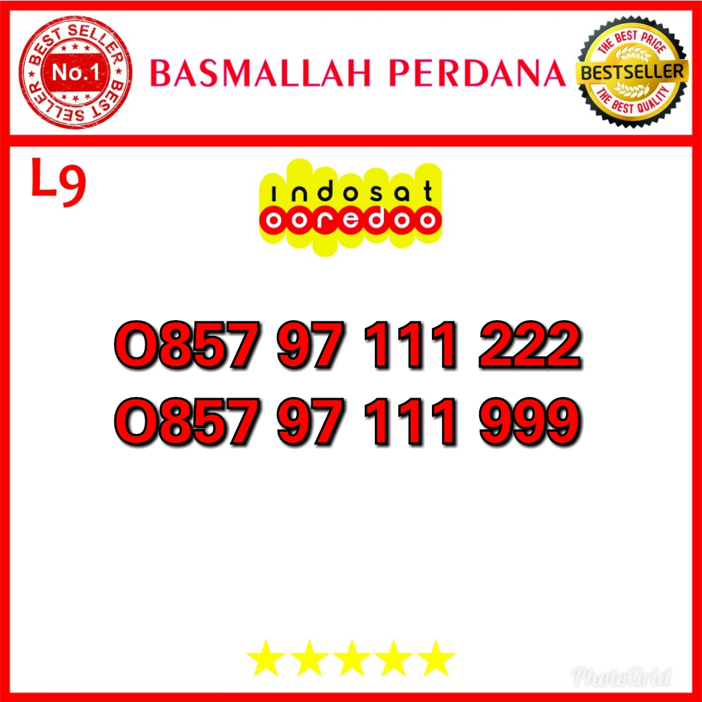Nomor Cantik Ooredoo IM3 seri Double Triple 111999 0857 97 111 222 L09. Source ·