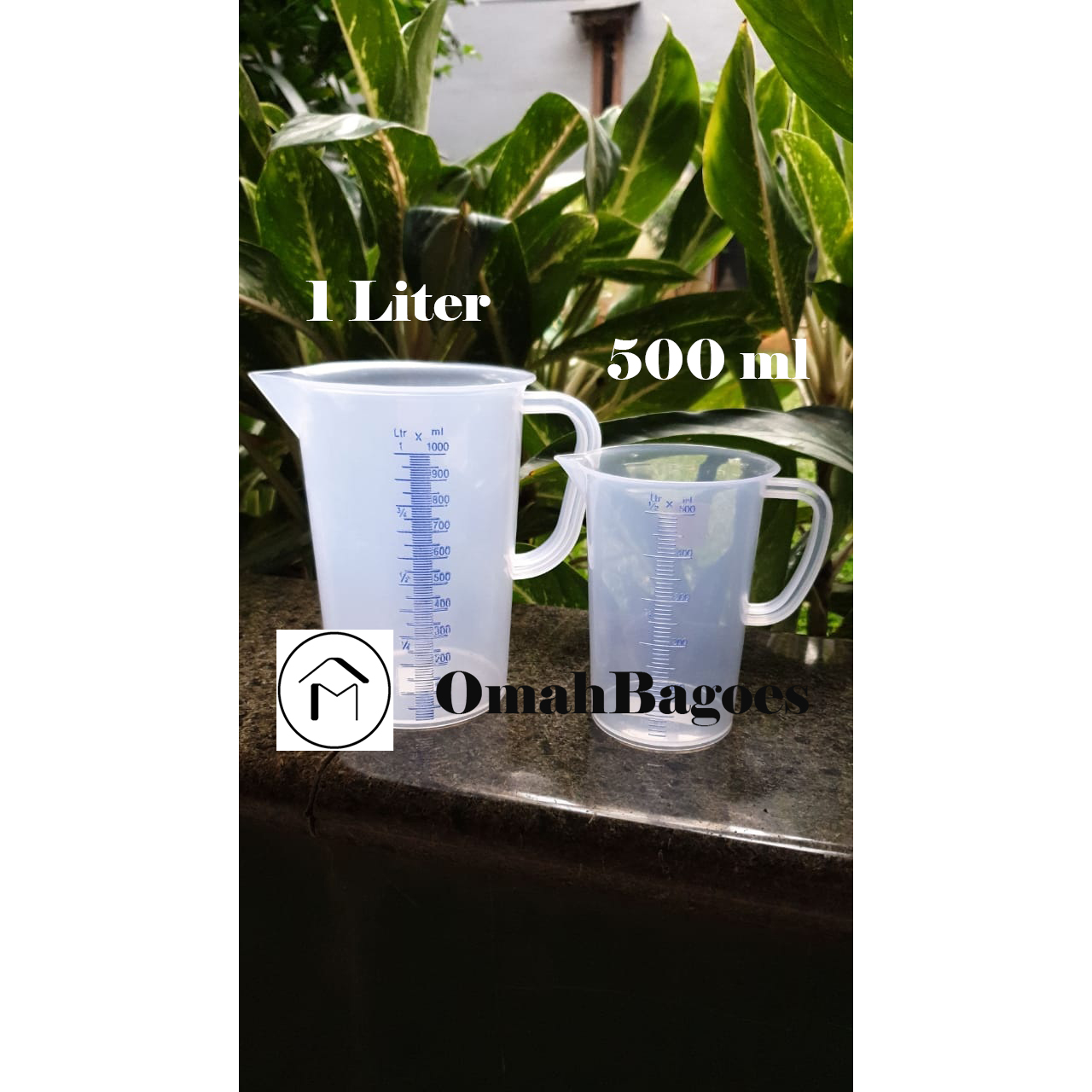 Jual Gelas  Ukur  1 Liter Green Leaf 1831 Kota Bekasi 