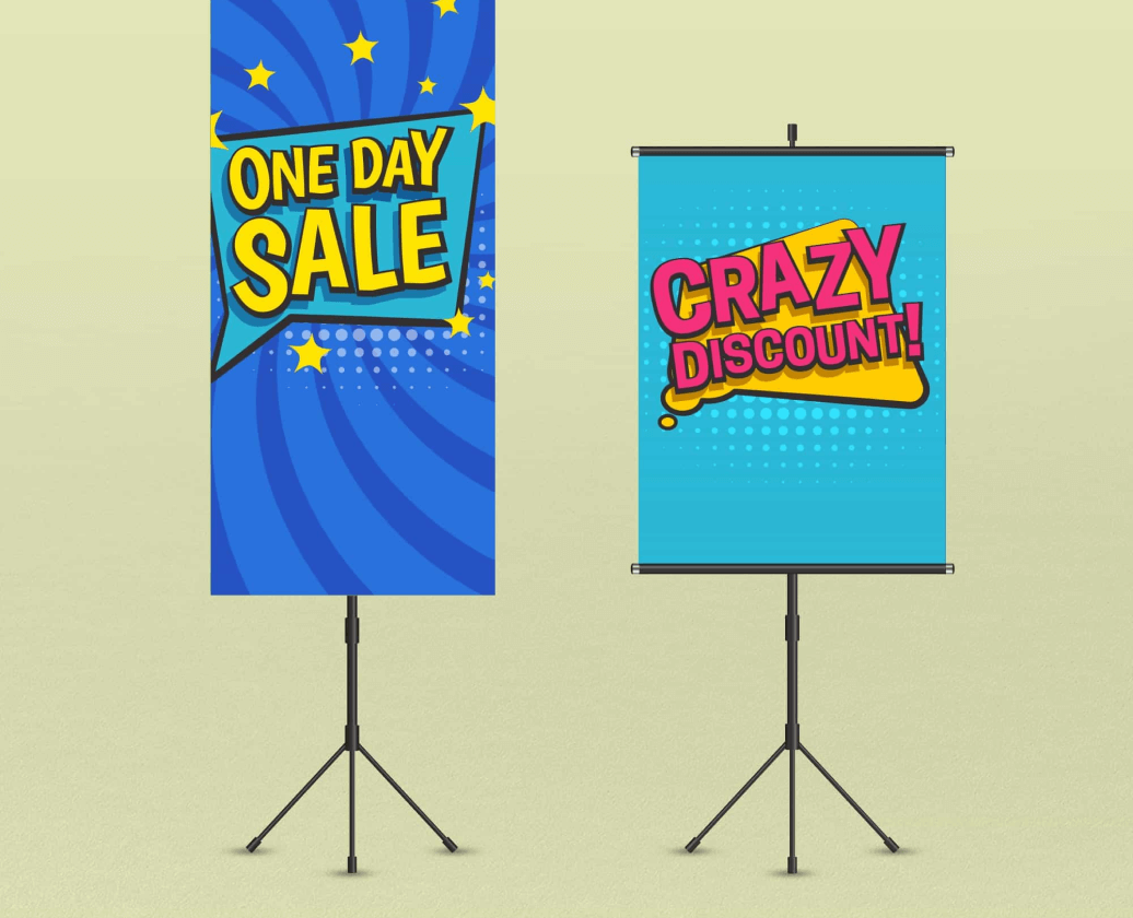 Tripod Banner Standar 0